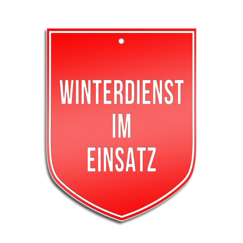 Winterdienst im Einsatz ohne Sauger